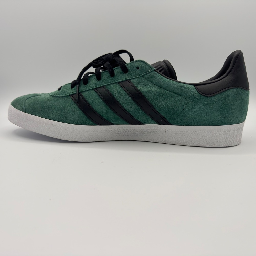 Adidas Gazelle Collegiate Green Core Black Suede Sneakers BB5487 Mens 14 - Picture 14 of 16